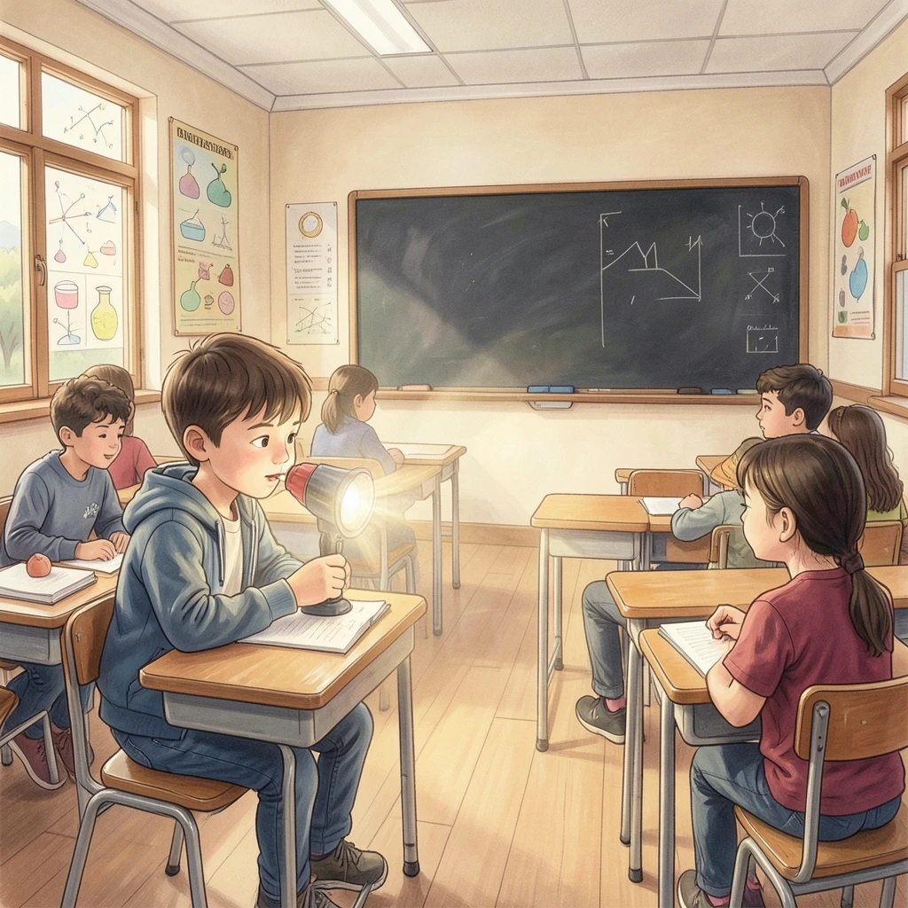 A detailed illustration of coded classroom communication and testing