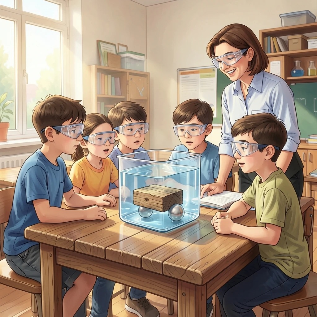 A carefully illustrated density and water-volume investigation